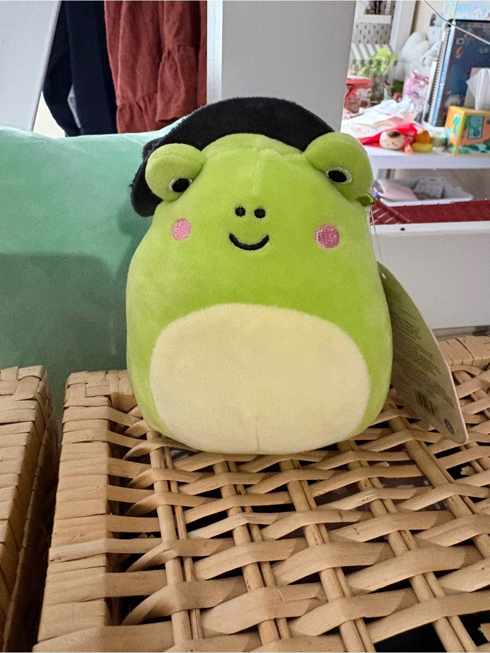 Squishmallows Tomos the frog 6"